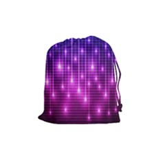 Shiny Stars Drawstring Pouch (medium) by Sparkle