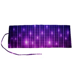 Shiny Stars Roll Up Canvas Pencil Holder (s) by Sparkle