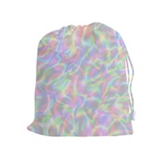 Pinkhalo Drawstring Pouch (xl) by designsbyamerianna