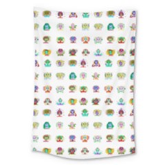 All The Aliens Teeny Large Tapestry by ArtByAng