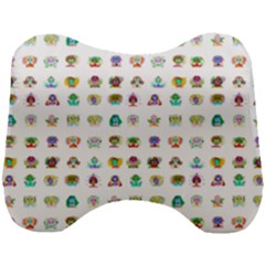 All The Aliens Teeny Head Support Cushion by ArtByAng