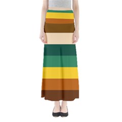 Retro 80s Full Length Maxi Skirt by tmsartbazaar