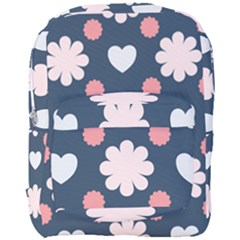 Flowers And Hearts  Full Print Backpack by MooMoosMumma