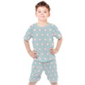 Stir Crazy For You - Blue  Kids  Tee and Shorts Set View1