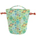Bright Mosaic Drawstring Bucket Bag View1