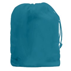 Mosaic Blue Pantone Solid Color Drawstring Pouch (3xl) by FlagGallery