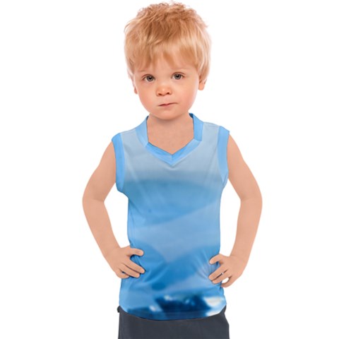 Aquamarine Kids  Sport Tank Top by Janetaudreywilson