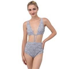 Grey Aliens Ufo Tied Up Two Piece Swimsuit by SpinnyChairDesigns