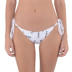 Geek Glasses With Eyes Reversible Bikini Bottom by SpinnyChairDesigns