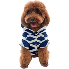 Diamonds Blue Dog Coat by MooMoosMumma