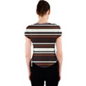 Classic Coffee Brown Crew Neck Crop Top View2