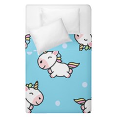 Unicorns  Duvet Cover Double Side (single Size) by Sobalvarro