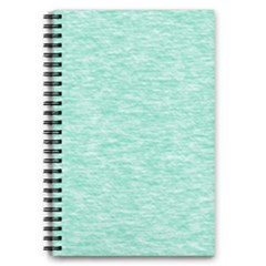 Biscay Green Texture  5 5  X 8 5  Notebook by SpinnyChairDesigns