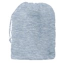 Fade Pale Blue Texture Drawstring Pouch (3XL) View2