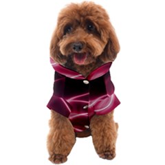Neon Pink Glow Dog Coat by SpinnyChairDesigns