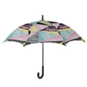 Mosaic Print Hook Handle Umbrellas (Small) View3