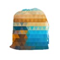 Mosaic  Drawstring Pouch (XL) View1