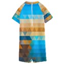 Mosaic  Kids  Boyleg Half Suit Swimwear View2
