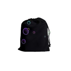 Bubble Show Drawstring Pouch (small) by Sabelacarlos