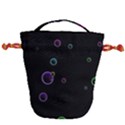 Bubble in dark Drawstring Bucket Bag View2
