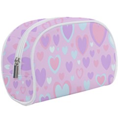 Unicorn Hearts Makeup Case (large) by MooMoosMumma