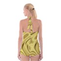 Golden wave  Boyleg Halter Swimsuit  View2