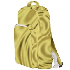 Golden Wave  Double Compartment Backpack by Sabelacarlos