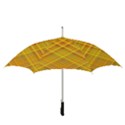 Orange Madras Plaid Straight Umbrellas View3