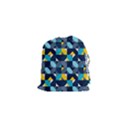 Geometric Hypnotic Shapes Drawstring Pouch (XS) View1