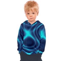 Blue Wave 2 Kids  Overhead Hoodie by Sabelacarlos