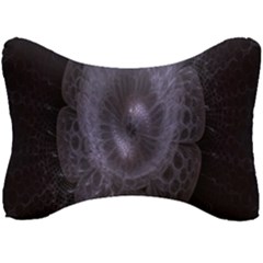 Fractal Flowers Seat Head Rest Cushion by Sparkle