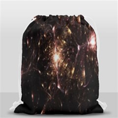 Glowing Sparks Drawstring Bag (small) by Sparkle