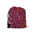 Chakra Flower Drawstring Pouch (Large) View2