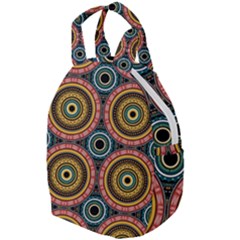 Aztec Multicolor Mandala Travel Backpacks by tmsartbazaar