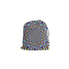 Psychedelic Wormhole Drawstring Pouch (xs) by Filthyphil