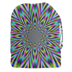 Psychedelic Wormhole Drawstring Pouch (3xl) by Filthyphil