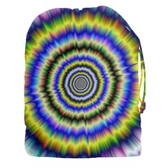Psychedelic Blackhole Drawstring Pouch (3xl) by Filthyphil