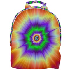 Psychedelic Trance Mini Full Print Backpack by Filthyphil