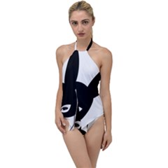 Bunny Girl Mask Go With The Flow One Piece Swimsuit by infopablo00
