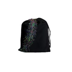Galaxy Space Drawstring Pouch (small) by Sabelacarlos