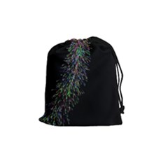 Galaxy Space Drawstring Pouch (medium) by Sabelacarlos