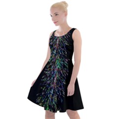 Galaxy Space Knee Length Skater Dress by Sabelacarlos