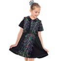 Galaxy Space Kids  Short Sleeve Shirt Dress View1
