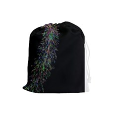 Galaxy Space Drawstring Pouch (large) by Sabelacarlos
