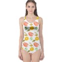 Citrus Gouache Pattern One Piece Swimsuit View1