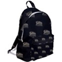 Dinosaur Skeleton Head Motif Pattern The Plain Backpack View2