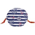 Seamless-marine-pattern Drawstring Bucket Bag View3