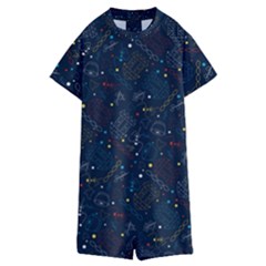Traditional Tribal Pattern Kids  Boyleg Half Suit Swimwear by tmsartbazaar