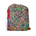 Pop Art - Spirals World 1 Drawstring Pouch (2XL) View2