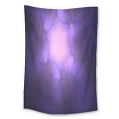 Violet Spark Large Tapestry by Sparkle